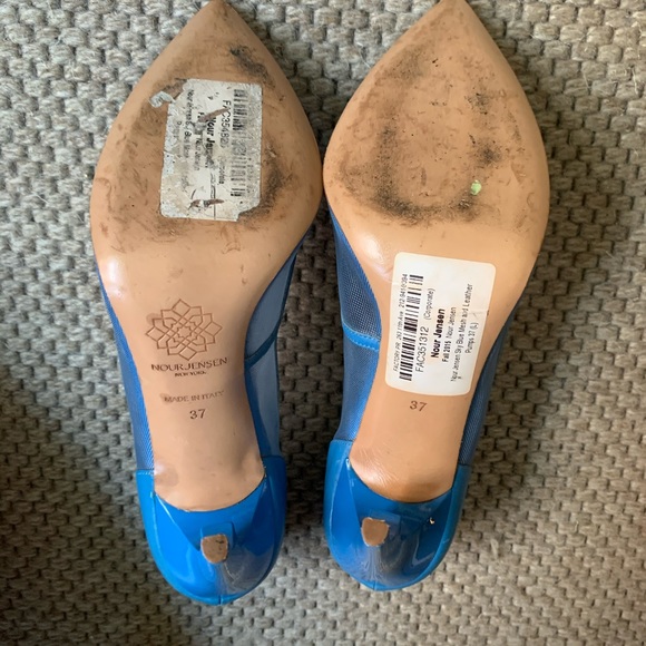 NOUR JENSEN MESH HEELS - Picture 6 of 7